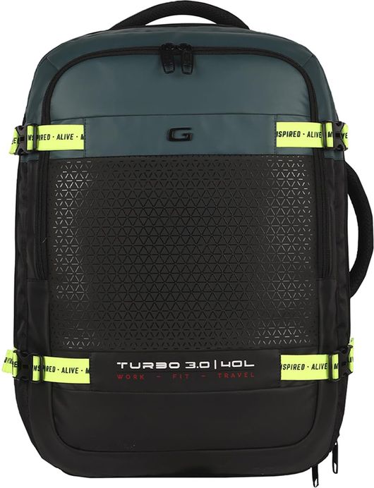 Gear Medium 23L Laptop Backpack Classic Anti-Theft Faux Leather - Image 7