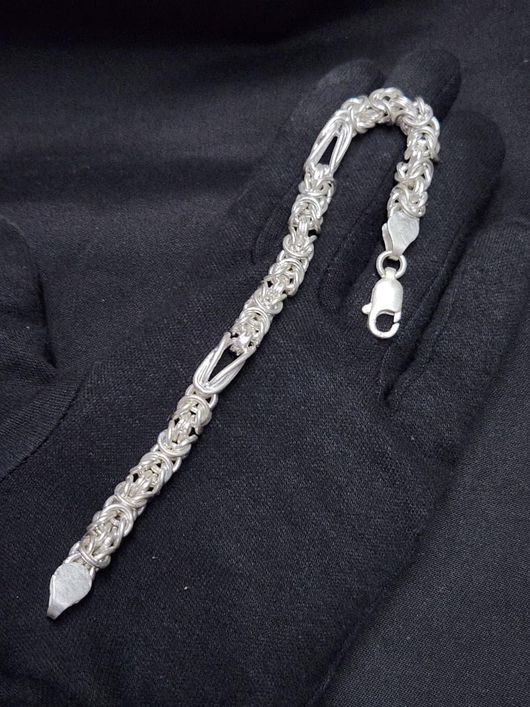 Shakuntla Silver Brass Kada - Image 8