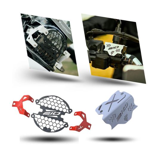 MOTO PLANET Hand Guard Knuckle Guard for Yamaha Arox 155 RAY/ZR BS6 - Image 8