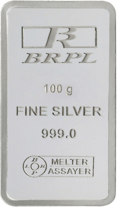 Bangalore Refinery SB-999-100G S 999 100 g Silver Bar
