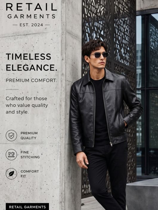 Eddicted Men Solid Casual Jacket - Image 7