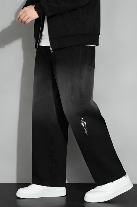 FUDE PRIDE Men Relaxed Fit Mid Rise Grey Jeans - Image 7