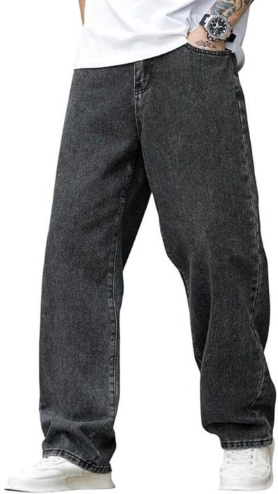 DASHING FIT Men Loose Fit Mid Rise Beige Jeans - Image 8