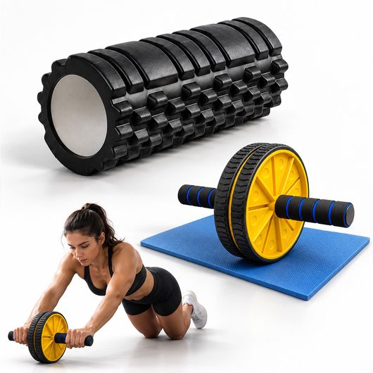 AKTIV FITNESS 30KG STRAIGHT ROD ACC SET COMBO SET Fitness Accessory Kit Kit - Image 8