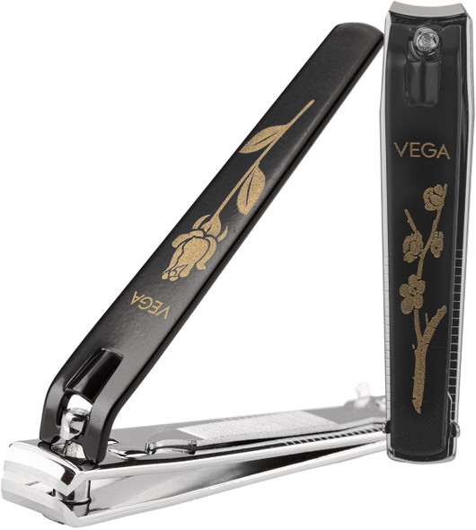 vega large nail clipper 1 piece anti slip grip men women