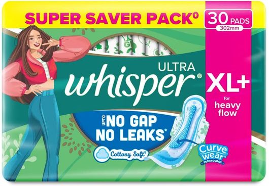 Whisper Green 302mm Sanitary Pads (Pack of 50) - Image 7