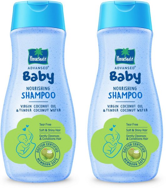 Parachute Advansed Baby Nourishing Shampoo for kids, Tender Coconut Water & Virgin Coconut Oil (400 ml)