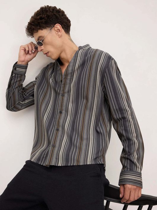 VASTRADO Men Regular Fit Self Design Casual Shirt - Image 8
