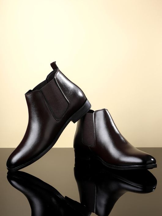 KRITON Men's Brown Boots Size 7 - Image 8