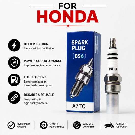 akshayautos 001 Single Platinum Spark Plug - Image 3