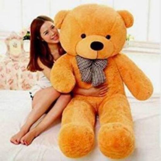 RSS SOFT TOYS 4 Feet Teddy Bear, Cream/Beige, 120 cm - Image 7