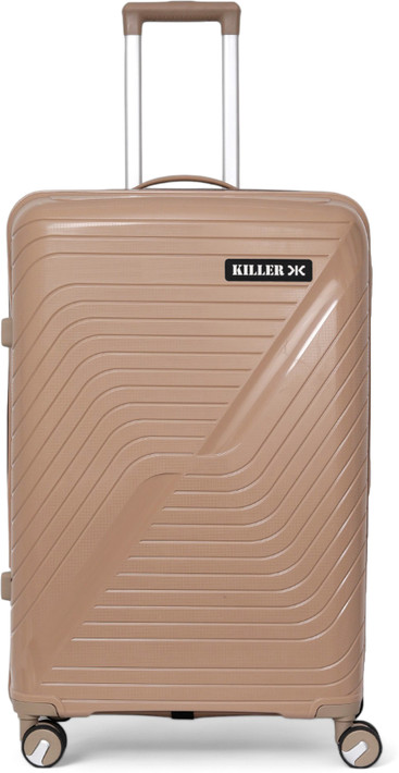 KILLER Hard Sided 4 Wheel Spinners, Expandable Travel & Luggage Bags Trolley Expandable  Check-in Suitcase 4 Wheels – 28 inch