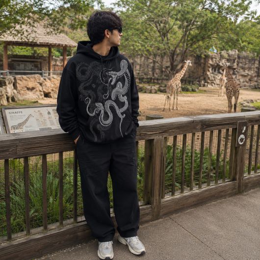HoodieHavens Men & Women Full Sleeve Printed Hooded Sweatshirt - Image 7