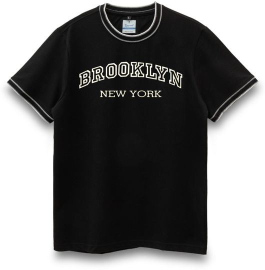 ONE 7 Men's White Graphic Print Round Neck Polyester T-Shirt - Image 7