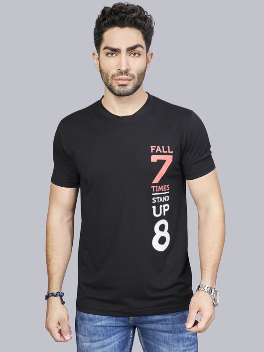WOMENPRIDE Men Striped Polo Neck Polycotton Beige T-Shirt - Image 8