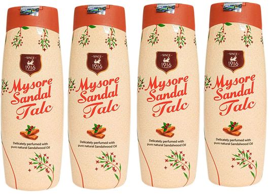 Mysore Sandal Talc 5 x 100g Pack Pack of 5 · 100 g (500 g total) - Image 3