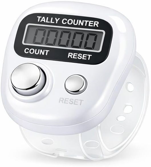 vrajwasi 70 Lakh Naam Japa Counter with Date & Time, LED Light (Black) - Image 5