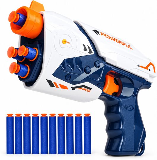 Dashify Toy Gun with 60 Bullets (Black) - Image 8