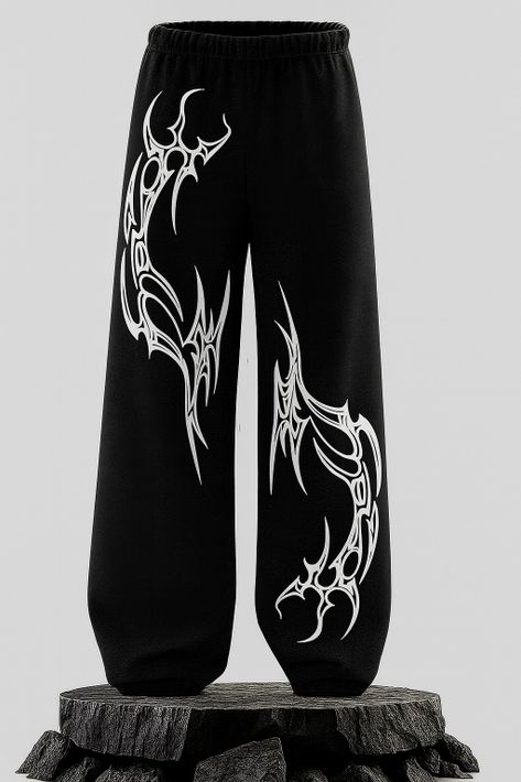 Toura Pack of 2 Men Printed Black, Grey Track Pants - Image 7