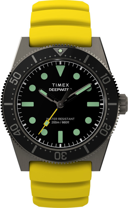 Timex Tw2w74800uj Waterburry Round 40mm Black Dial Analog Watch - For Men
