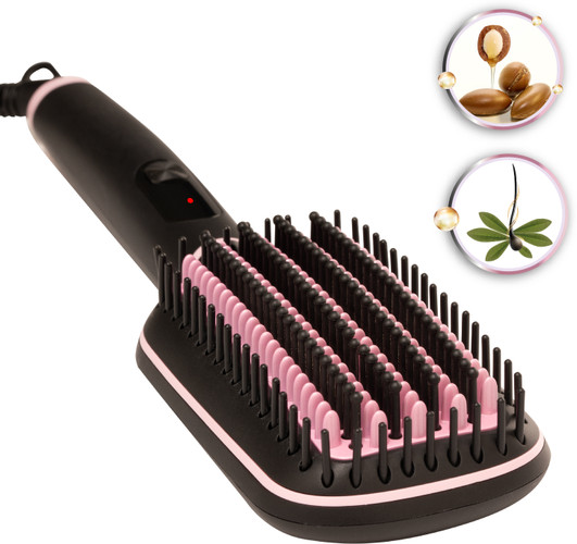 Best hair straightening brush india review hot sale
