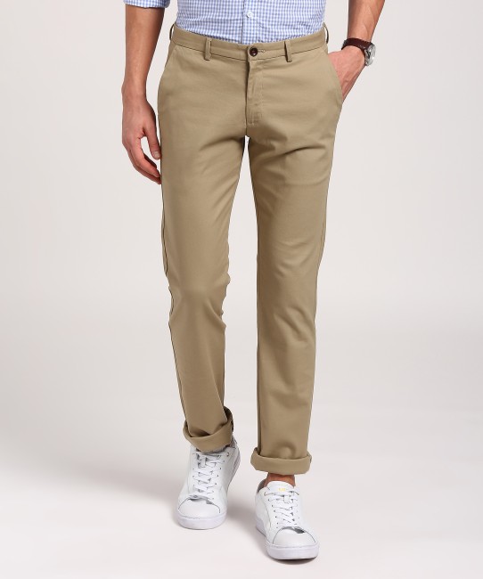 DUKE Slim Fit Men Beige Trousers  Buy Beige DUKE Slim Fit Men Beige Trousers  Online at Best Prices in India  Flipkartcom