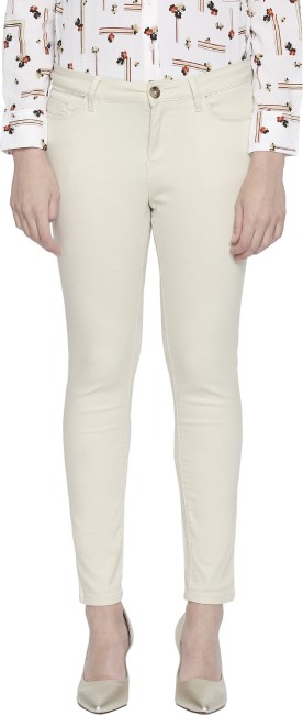 Honey By Pantaloons Peach Solid Slim Fit Chinos 300195826html  Buy Honey  By Pantaloons Peach Solid Slim Fit Chinos 300195826html online in India