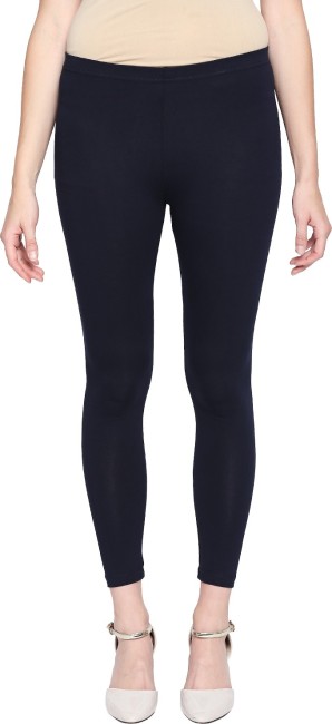 Buy Rangmanch by Pantaloons Blue Regular Fit Leggings for Women Online @  Tata CLiQ