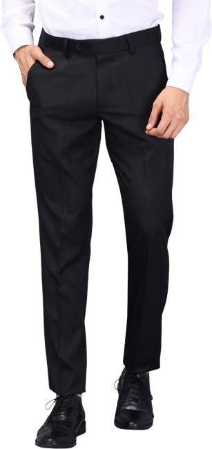 Slim Fit Cotton Blend Suit Pants in Brown  Hallensteins AU