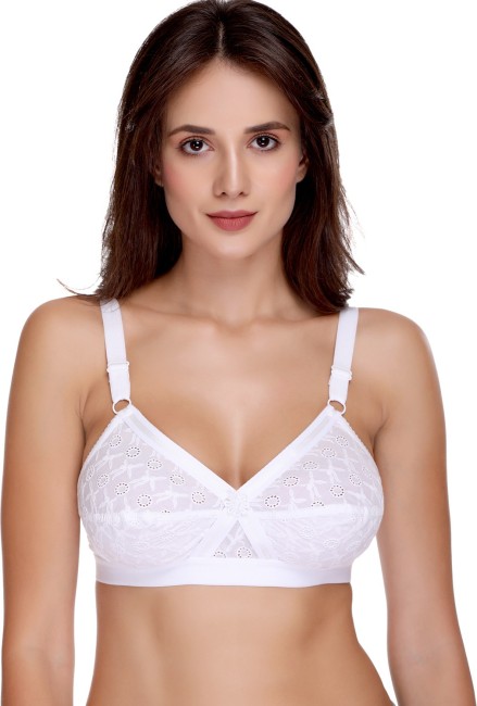 Buy Lady Lyka Women's Cotton Non Padded Non Wired Bra (Pack of 2)  (Monalisa-PNK-SKN_38C_Pink at