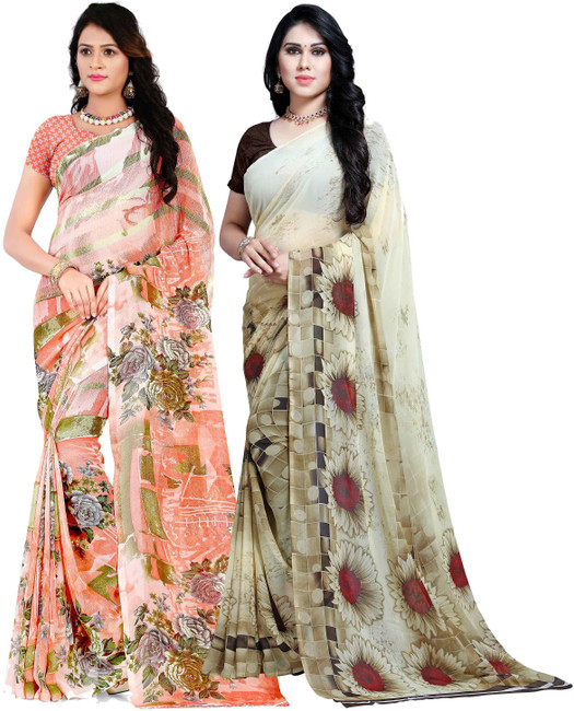 Cotton sarees discount combo offer