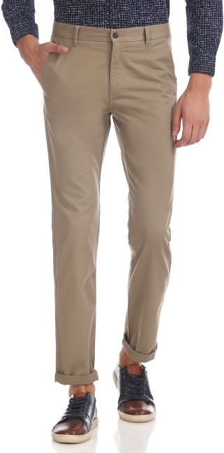 Ruggers Casual Trousers  Buy Ruggers Men Light Green Flat Front Solid  Cotton Stretch Casual Trousers Online  Nykaa Fashion