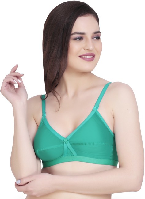 Buy VIRGOH LIFESTYLE Fashion Womens Solid Bra with Visible Strap (Blue)  Online at Best Prices in India - JioMart.