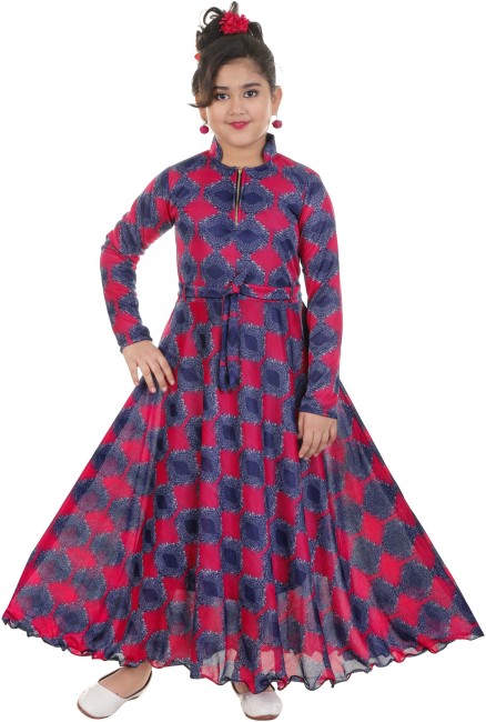 Buy ADIVA Girls Party Wear Gown for Kids Online at Low Prices in India   Paytmmallcom