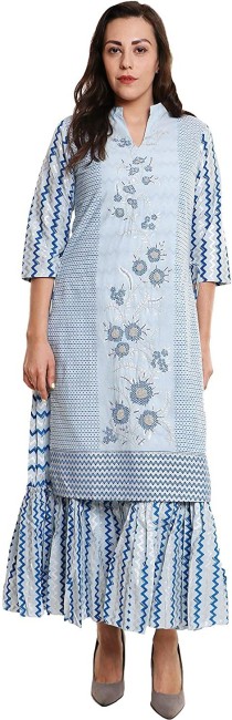 Double layer kurti on sale flipkart