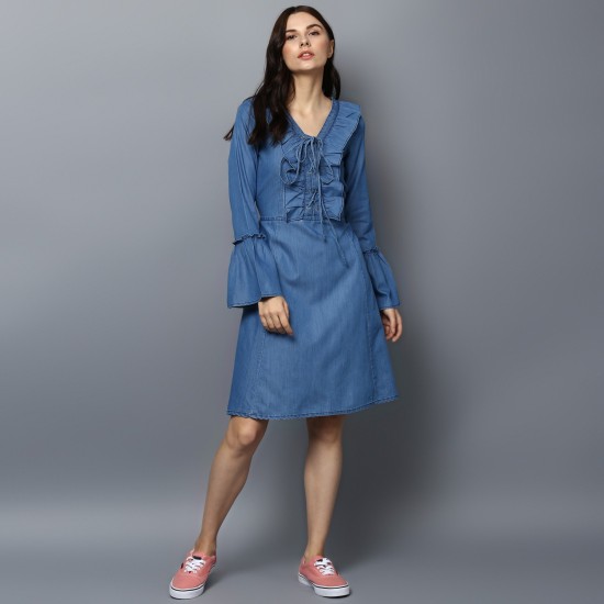 Buy Blue Dresses for Women by La Loft Online  Ajiocom