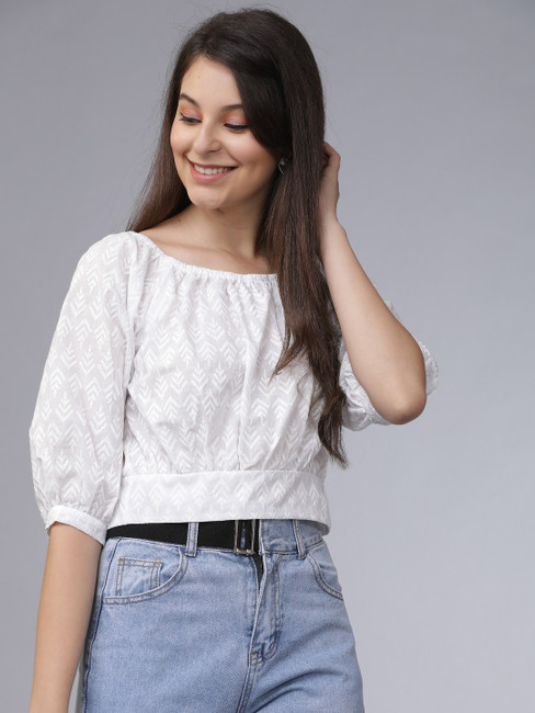 One shoulder tops flipkart sales