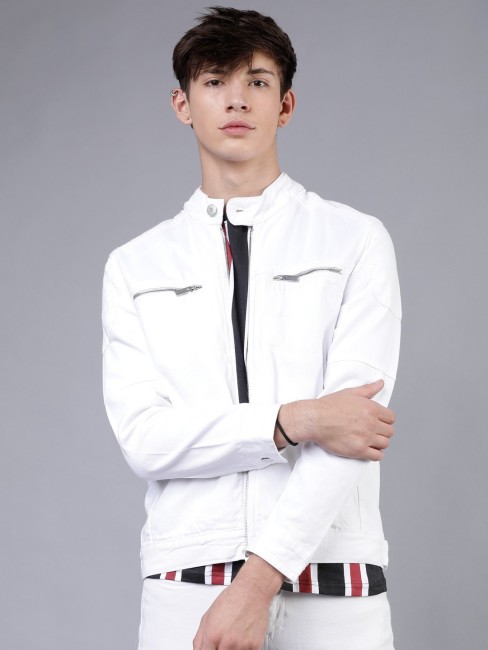 Male on sale white jacket