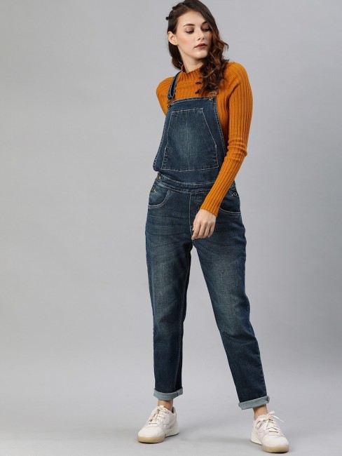 Buy Good Quality of Stylish FGdd Women Dungaree Dress with Discount Price