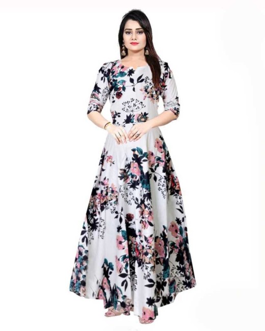 Flipkart shopping long outlet frocks