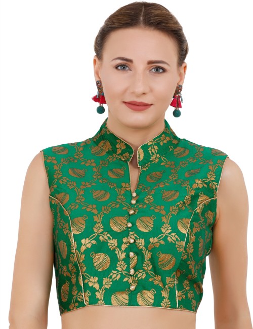 Collar Neck Blouses - Buy Collar Neck Blouses online at Best Prices in  India