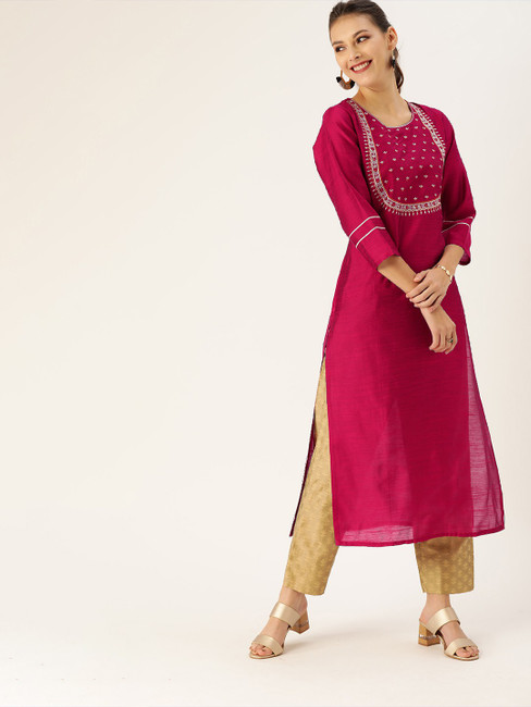 Varanga Women Printed Aline Kurta  Buy Varanga Women Printed Aline Kurta  Online at Best Prices in India  Flipkartcom