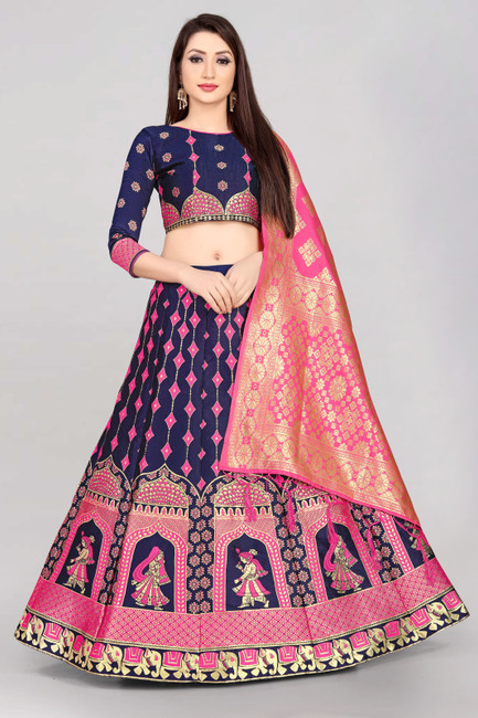 Flipkart banarasi lehenga cheap