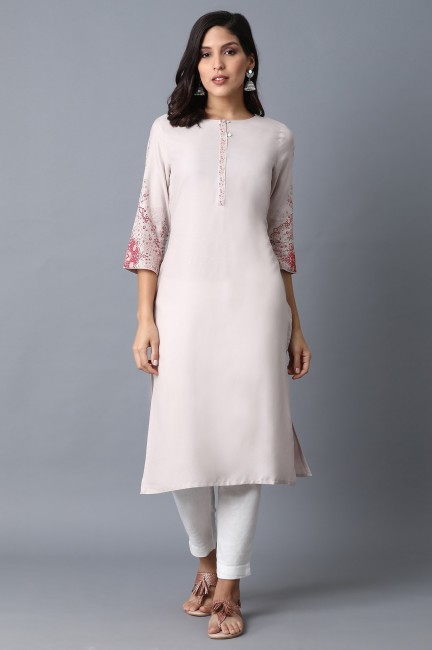 Send Now you can send online this Pretty Polyester Kurti by W Brand and  spread warm love to your special someone This Kurti is from the house of W  The exotic colour