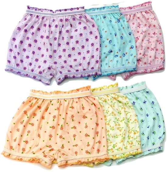 JELEUON 4 Pcs Little Girls Toddler Kids Ballet Princess Underwear Boxers  Briefs Panties