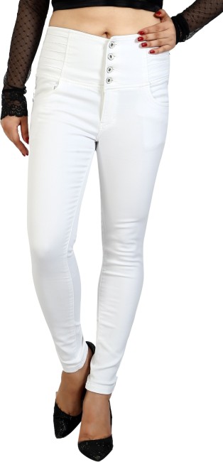 White Jeans - Buy White Jeans Online For Women at Best Prices In