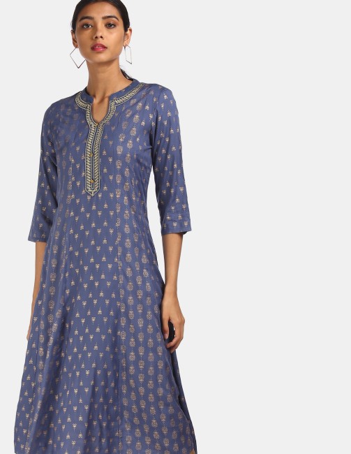Anahi  Yellow Viscose Womens Aline Kurti  Pack of 1   Buy Anahi   Yellow Viscose Womens Aline Kurti  Pack of 1  Online at Best Prices in  India on Snapdeal
