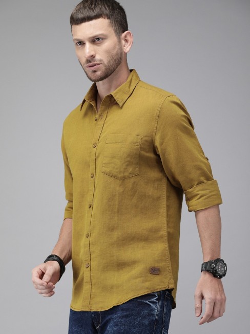 Plain Pure Linen Shirts, Full sleeves, Casual Wear at Rs 1250 in Bengaluru