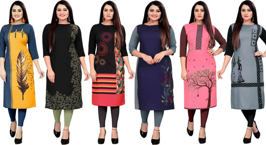 Double Layered Kurtis Buy Double Layer Kurtis online at Best