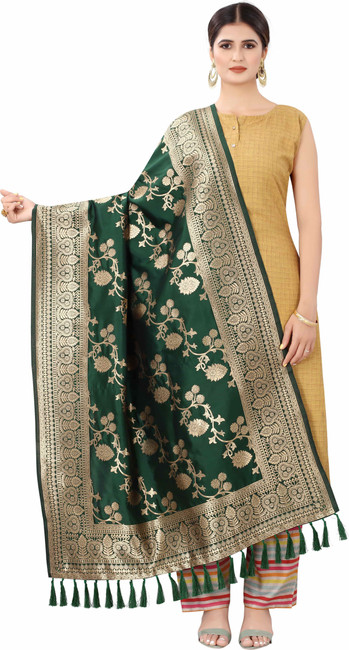 Dresses with banarasi sales dupatta online